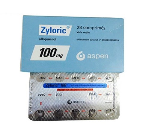 Zyloric 100mg 28 viên