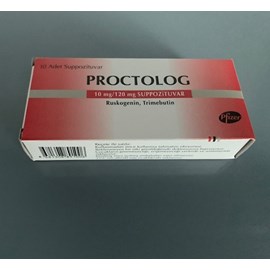 Proctolog 10mg/120mg 10 viên 