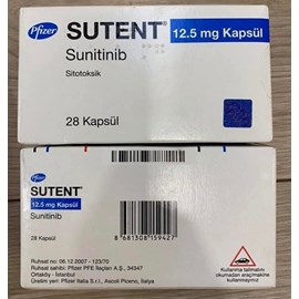 Sutent 12.5mg hộp 28 viên 