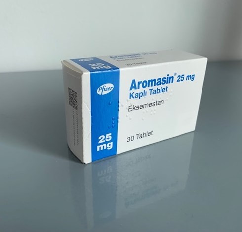 Aromasin 25mg hộp 30 viên 