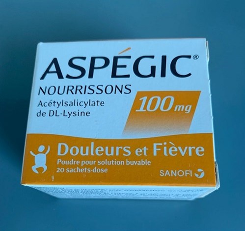 Aspegic 100mg 20 gói