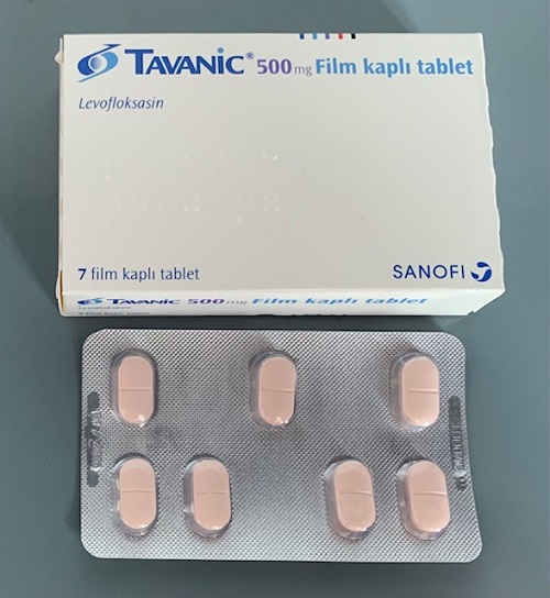 Tavanic 500mg hộp 7 viên