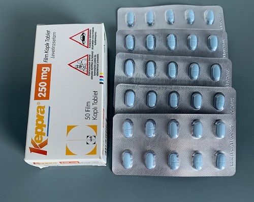 Keppra 250mg hộp 50 viên 