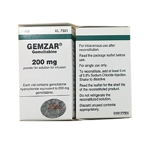 Gemzar 200mg hộp 1 lọ 