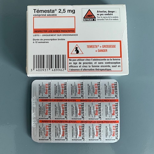 Temesta 2.5mg 30 viên