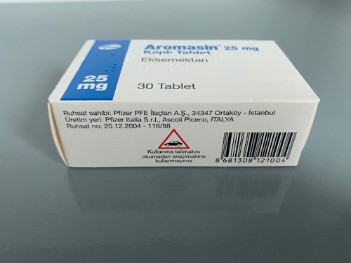 Aromasin 25mg hộp 30 viên 