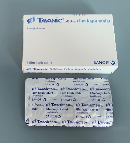 Tavanic 500mg hộp 7 viên