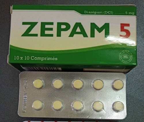 Zepam 5mg hộp 100 viên   