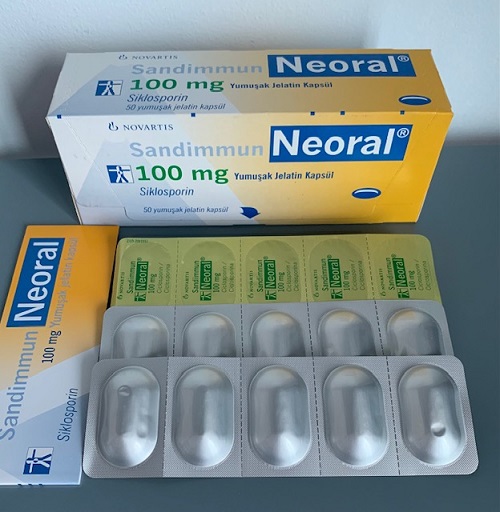 SandimmunNeoral 100mg hộp 50 viên