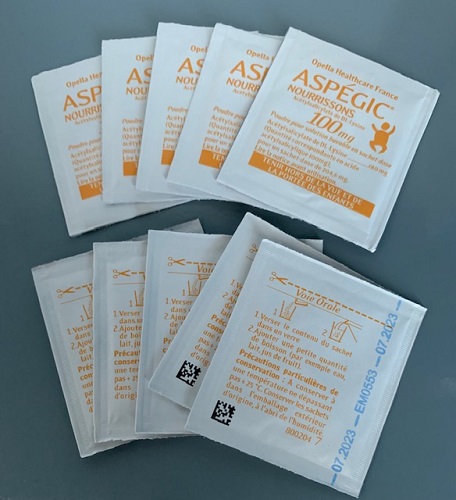 Aspegic 100mg 20 gói