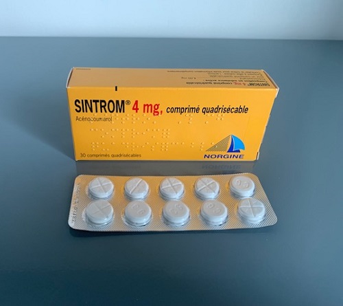 Sintrom 4mg hộp 30 viên 