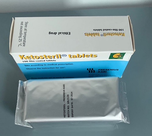 Ketosteril 600mg 100 viện