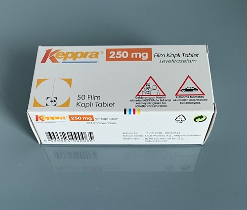 Keppra 250mg hộp 50 viên 