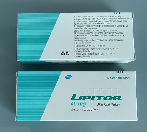 Lipitor 40mg hộp 30 viên