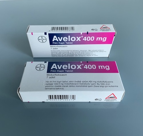 Avelox 400mg hộp 7 viên 