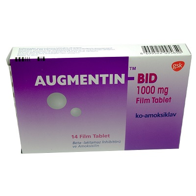 Augmentin Bid 1000 Mg 14 viên