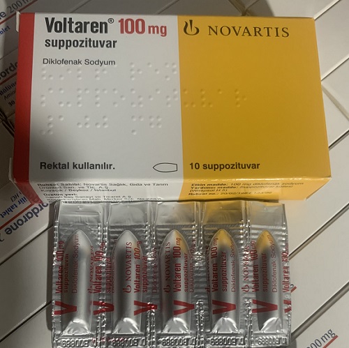 Voltaren 100mg hộp 10 viên đặt 